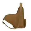 Bolsa táctica de pecho para exteriores, bolsa para señuelos, bolsa versátil casual de gran capacidad para un solo hombro, bolsa cruzada ligera para ciclismo deportivo