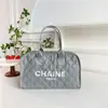 Bolso Clásico de Rombos Blanco y Negro, Bolso de Maquillaje de PU a la Moda, Venta al por Mayor Transfronteriza, Bolso Pequeño de Estilo Sofisticado