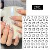 Adesivos Populares de Arte de Unhas de Celebridade da Internet Desenho Animado Gato Kt Gato Estrela Fofo com Verso Adesivo Adesivos de Unhas Pequenas Decorações Atacado