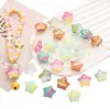 Resina Goteo de Aceite Estrella de Cinco Puntas Cuentas Sueltas Hecho a Mano DIY Pulsera Cuentas Cadena de Teléfono Collar Colgante de Bolso Materiales Accesorios Venta al por Mayor