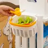 Estante de almacenamiento para productos para bebés, mueble para refrigerios, carrito, mesita de noche móvil para sala de estar, mesa de alimentación con cajones multicapa para bebés