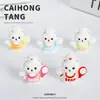 Resina 3D Urso Fofo de Tênis Figura Desenho Animado DIY Decoração Interior de Carro Acessórios Enfeites de Mesa Atacado
