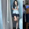 Camisa JK Xiaolan Zhong Feminina Manga Curta Verão Estilo Japonês Original Estilo Preppy Camisa Branca Uniforme JK Roupa Uniforme de Classe