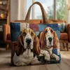 2026 Nueva Serie Transfronteriza de Cachorros Estampado Digital Bolso de Hombro Acolchado de Moda