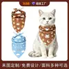 Bandana Triángulo para Mascota Bufanda Personalización Festival Bufanda Cabeza de Perro Impresa Bajo Pedido desde Fábrica de Imágenes Personalización al por Mayor