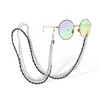 Cadena de gafas de cadena multicapa de perlas de joyería transfronteriza personalizada accesorios de cadena para colgar máscara de marco de gafas de moda para mujer
