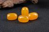 Color cera de abeja aceite de pollo Ágata Amarilla cuentas cilíndricas cuentas para la cintura cuentas superiores cuentas sueltas pulsera de mano diy texto jugar estrella Luna Bodhi accesorios con cuentas.