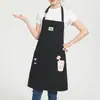 Delantal impermeable a prueba de aceite cocina hogar De aspecto atractivo ropa de trabajo para adultos Celebridad de internet cintura pareja Comercio exterior Mayoreo