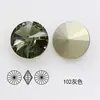Dongzhou Crystal Broca Satélite de 10.7 mm Cristal Artificial de Alta Calidad Broca Redonda de Vidrio Accesorios para Joyería Broca para Uñas Arte de Uñas Venta al por Mayor