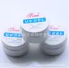 Pegamento para extensión de uñas pegamento de fototerapia blanco rosa transparente pegamento modelo base adhesivo UVGEL herramienta de taladro decoración de uñas