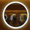 Espejo de pared luminoso LED antivaho sin marco para baño, espejo de baño con luz, espejo de baño redondo inteligente, venta al por mayor de fabricantes