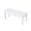 1:12 Accesorios para Casa de Muñecas Silla de Parque en Miniatura Muebles Mini Escena Bolsillo Comida Juguete Pequeños Adornos Artificiales Taburete