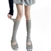 25 Juego de Medias de Pie Nuevas de Primavera y Verano Color Macarrón Coreano Color Sólido Calcetines con Volantes de Oreja de Madera Calcetines Versátiles