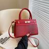 Moda de Comercio Exterior Bolso Kelly con Patrón de Cocodrilo Versátil Portátil para Mujer Bolso Elegante de Gran Capacidad Bolso de Mano para Madre