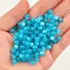 Cuentas Redondas de Resina Imitación Ojo de Gato de 6/8/10 mm con Agujero Materiales para Hacer Pulseras, Collares, Pasadores de Pelo DIY Hechos a Mano
