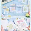 Libro de Notas Adhesivas de Papel Escribible Fresco y de Alto Valor - Serie Gato Estrella Dulce 100 Hojas Papel Adhesivo para Notas Papel para Mensajes