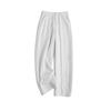 Pantalones de pierna ancha casuales de corte recto, ajustados, de tela de sarga rizada de lyocell, cómodos y minimalistas, para mujer