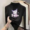Camiseta de manga larga para niña, top lindo, para niños mayores, cálida y con forro polar para otoño e invierno, ropa infantil, estilo de otoño