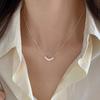 Collar pequeño de cereza de diseño nicho estilo coreano para mujer, estilo simple ins, moderno, único, de verano, combinable con todo, joyería, cadena para la clavícula
