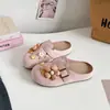 Medias Pantuflas Birkenstock para Mujer 2026 Primavera Nuevo Estilo Exterior Suela Gruesa Punta Cerrada Medias Pantuflas Slip-On 88-7560