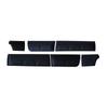 Adecuado para Volkswagen AMAROK 22, deflector de carrocería, puerta, tira antirrayas, placa protectora antirrayas, suministros para automóviles