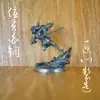 Modelo de Juguete de Soldado Viejo de Cobre Blanco Creativo Retro Regalo para Hombres Juego de Escritorio Pieza de Ajedrez Adornos Figura de Metal