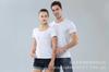 Camiseta de Modal con Cuello Redondo Estampado por Calor Publicidad Camisa Cultural Personalizada Venta al por Mayor Procesamiento Impresión de Logotipo Fábrica Uniforme Impresión DIY