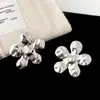 Moda Europea y Americana, Diseño Único y Versátil, Colección de Pendientes de Plata, Elegantes, Lujo Ligero, Gama Alta, Pendientes Exquisitos