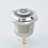 Loniu 19mm Anillo de Cabeza Alta Potencia Estándar Auto-Restaurable Auto-Bloqueante con Botón de Metal Ligero Interruptor Impermeable Tipo de Un Punto