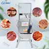 Máquina comercial para cortar carne cocida, Equipo eléctrico multifuncional para cortar carne para hoteles, restaurantes, comedores y plantas de procesamiento de carne