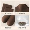 Meias de Terry Masculinas Hengyuanxiang 26ª Outono e Inverno Espessadas 100% Algodão Meia de Toalha Cano Médio Cor Sólida Meias Bordadas 3 Pares