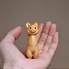 Souvenir de Navidad Talla en Madera de Ciprés Llavero Colgante Navideño Productos de Madera del Zodiaco de Dibujos Animados Dragón, Serpiente y Año del Caballo
