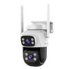 Cámara Binocular de Vigilancia Doméstica de Alta Definición con Rotación de 360 Grados Transfronteriza Cámara de Vigilancia Doméstica Inalámbrica
