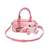 Bolsa Boston de Desenho Animado Transfronteiriça, Grande Capacidade, Bolsa de Mão da Moda para o Dia a Dia, Bolsa Transversal Fofa Tendência de Nicho