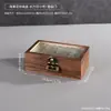 Caixa de Armazenamento de Madeira com Tampa Flip-Top Original Cor Madeira Grão de Madeira Caixa de Madeira para Joias Organizador de Mesa Armazenamento Caixa Decorativa de Madeira Suprimentos para Móveis