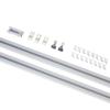 Hot explosão cortina trilho de liga de alumínio slide rail criativo acessórios de haste de cortina fabricantes personalizados atacado pode ser emendado aberto