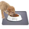 Tapete de Alimentação de Silicone para Pets, Fácil de Limpar, Impermeável, à Prova de Vazamentos, Antiderramamento, Múltiplas Especificações Tapete de Alimentação para Gatos e Cachorros