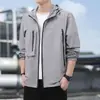 Ropa Nueva de Protección Solar para Hombre, Verano Delgada con Capucha para Deportes al Aire Libre, Ropa para la Piel, Chaqueta Transpirable Anti-UV