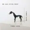 Adorno de Caballo Giratorio de Vidrio Cultural y Creativo de Zibo Mascota del Año del Caballo de Escritorio Figura Souvenir Decoración Regalo Pequeño Creativo