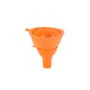 Embudo pequeño de silicona plegable para dispensar líquidos de grado alimenticio, embudo para aceite, vinagre y vino, juego de tres piezas, venta al por mayor
