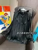 [en stock] Camisa de cuello MS Dove Alcohol Hoja de Loto Negro para Mujer Invierno Nuevo Diseño Holgado Camisa de Nicho