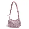 Bolsa de Dumpling Floral 2026 Nueva de Verano para Mujer Coreana Gran Capacidad Ins para Viajes Diarios Cruzada al Hombro