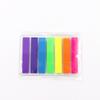 Color Fluorescente 7 Tiras Pequeñas 7 Piezas Grandes Notas Adhesivas para Mascotas 8 Colores Flecha de Cabeza Plana Etiquetas Combinación Fluorescente Notas Adhesivas Reutilizables