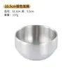 Tigela de Aço Inoxidável 304 Grau Alimentício com Tampa Tigela de Arroz Dourada Camada Dupla Anti-queimadura Tigela de Sopa Loja de Churrasco Coreano Utensílios de Mesa Coreanos