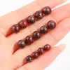 Cuentas Sueltas de Sándalo Rojo Transfronterizo Pulsera DIY Joyería con Cuentas Accesorios para Pulsera con Hilo de Plata 6-8mm Cuentas de Madera al por Mayor
