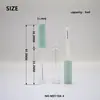 Stock listo tubo de rímel transparente botella vacía tubo de delineador morado tubo de pegamento para pestañas al por mayor materiales de empaque cosmético disponibles