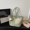Bolso de Gamuza de Gran Capacidad para Mujer 2026 Nueva Moda Retro para el Trabajo y el Viaje Diario Bolso Tote Elegante de Hombro Único