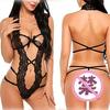 Fornecimento transfronteiriço da Europa e dos Estados Unidos comércio exterior lingerie sexy feminina sexy uma peça aberta oca underwear atacado direto da fábrica