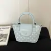 Bolsa Transversal de Verão 2026 Nova de Nicho Bolsa de Ombro Fofa com Bolinhas Bolsa de Mão com Pingente Estilo Coreano Moda Bolsa Casual