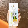 Cadena Creativa Nueva de Bambú Panda con Cuentas para Llavero de Teléfono Colgante Lindo para Bolso Accesorio para Funda de Teléfono Pequeño Regalo